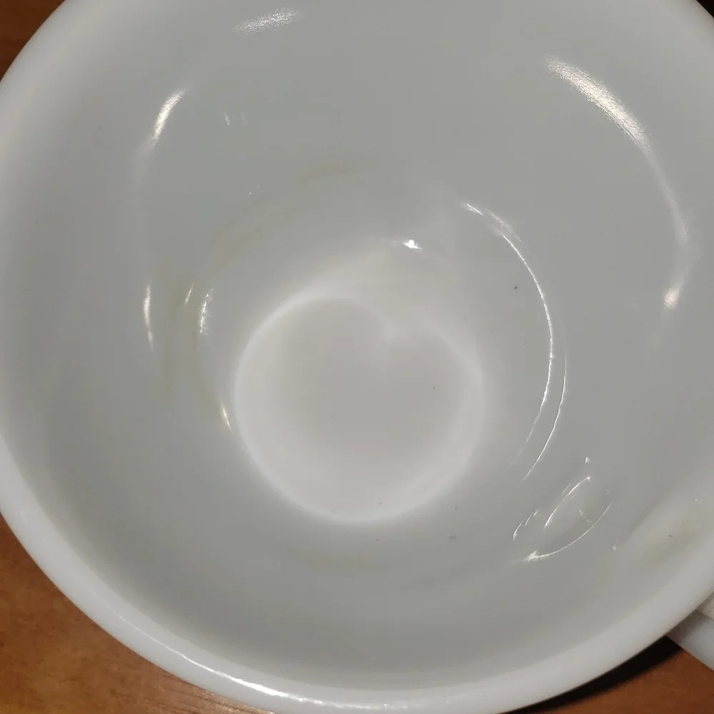 Set of 4 Pyrex Woodland Brown Coffee Tea Cup Mug Corelle Corning Ware Pattern